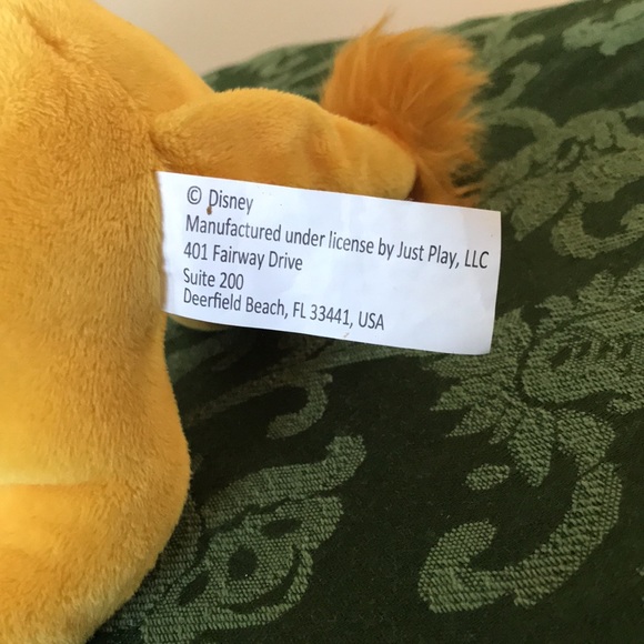 DISNEY Lion King Simba Stuffed Animal Plush 8” - Picture 4 of 6